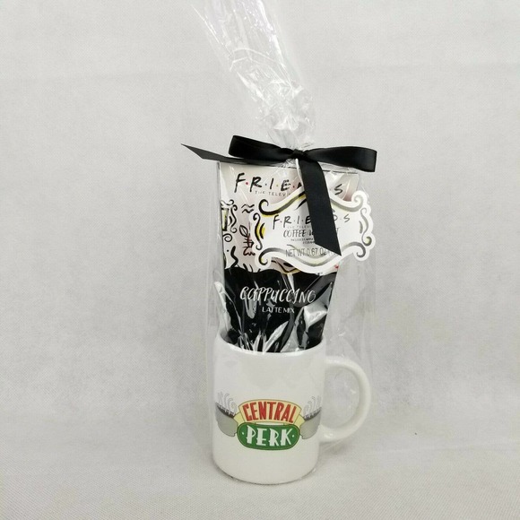 Friends Coffee Mug Set Cappuccino Central Perk New - Picture 1 of 9